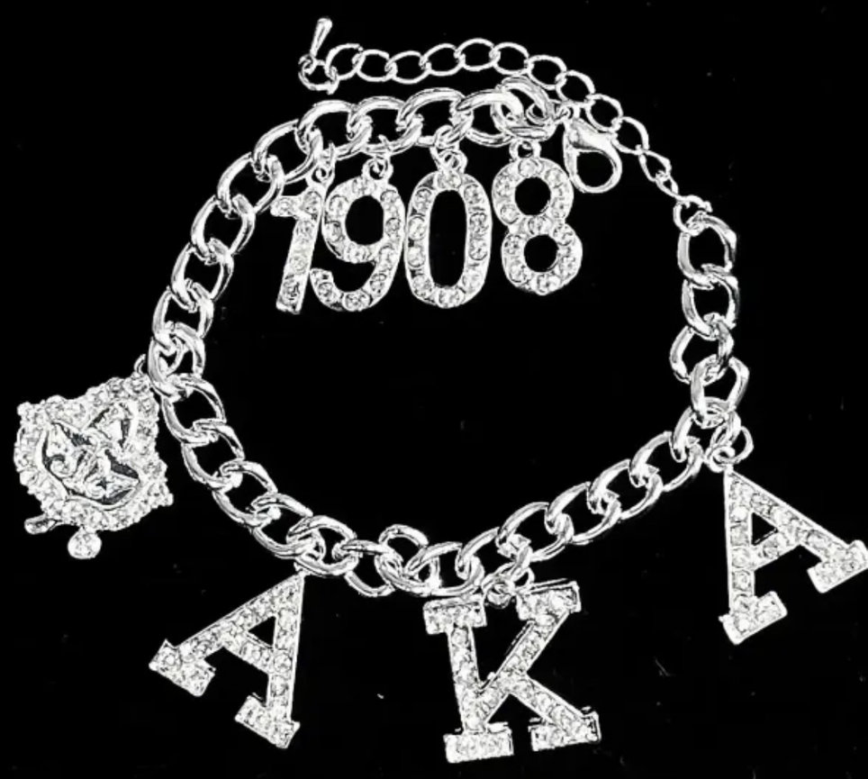 AKA Charm Bracelet (Silver tone)