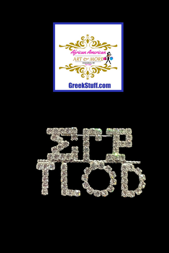 TLOD & SGRho Crystal Lapel Pin (Large)