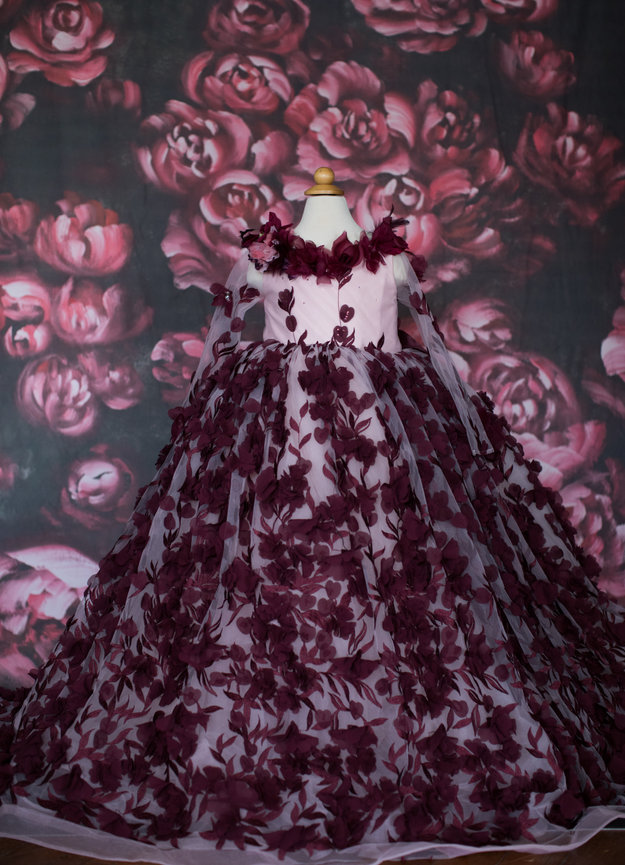 Cerise Gown