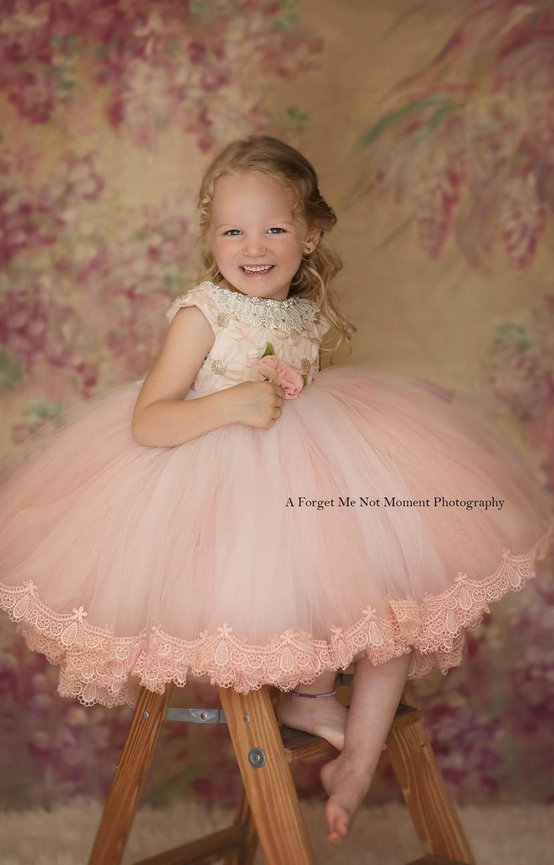 Peach Ruffles