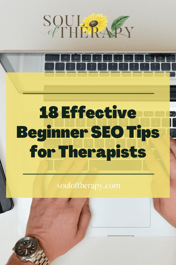 SEO tips for therapists