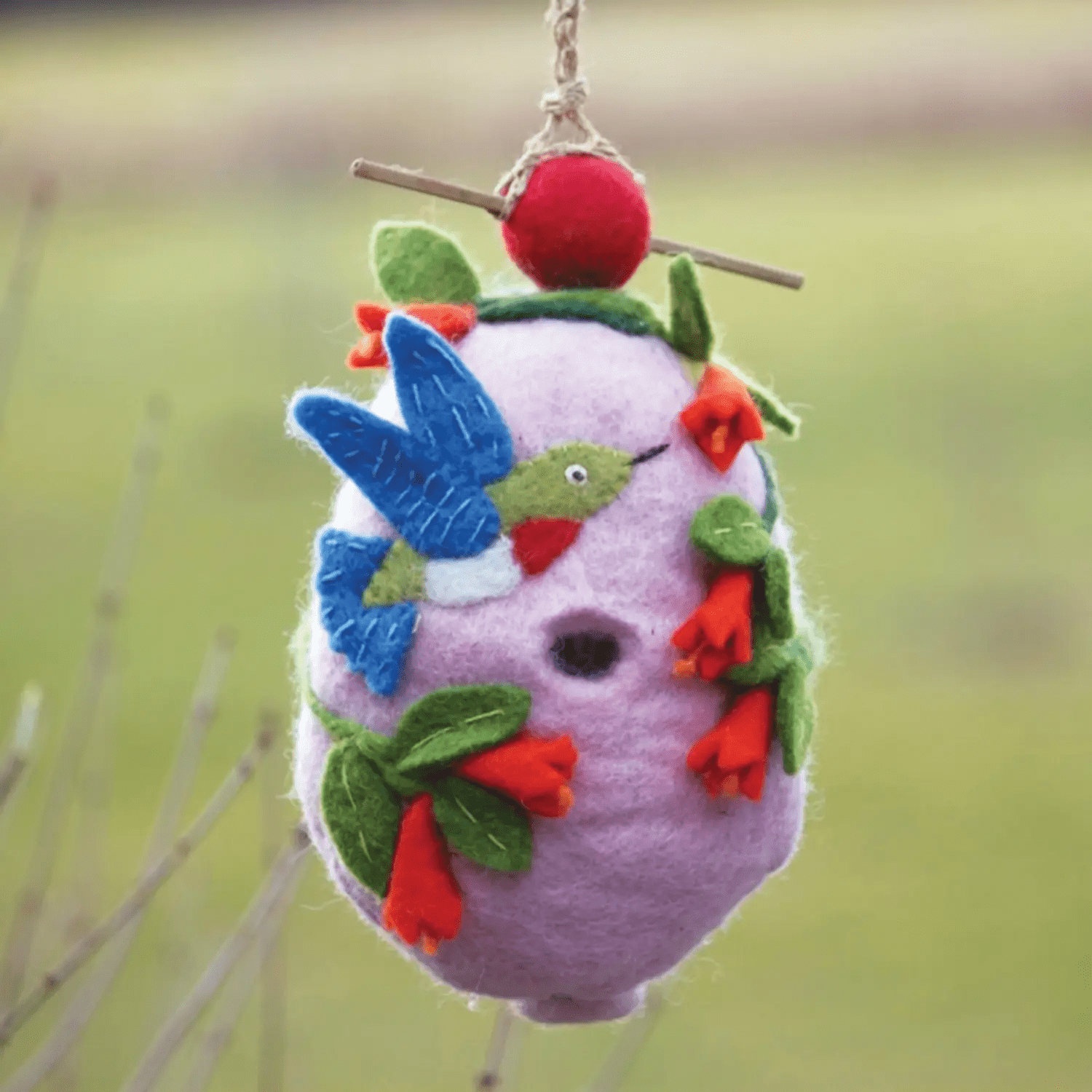 Hummingbird Birdhouse Michael D Gray