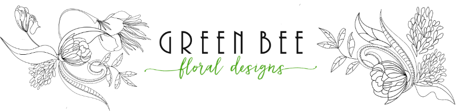 Green Bee Floral Designs Logo