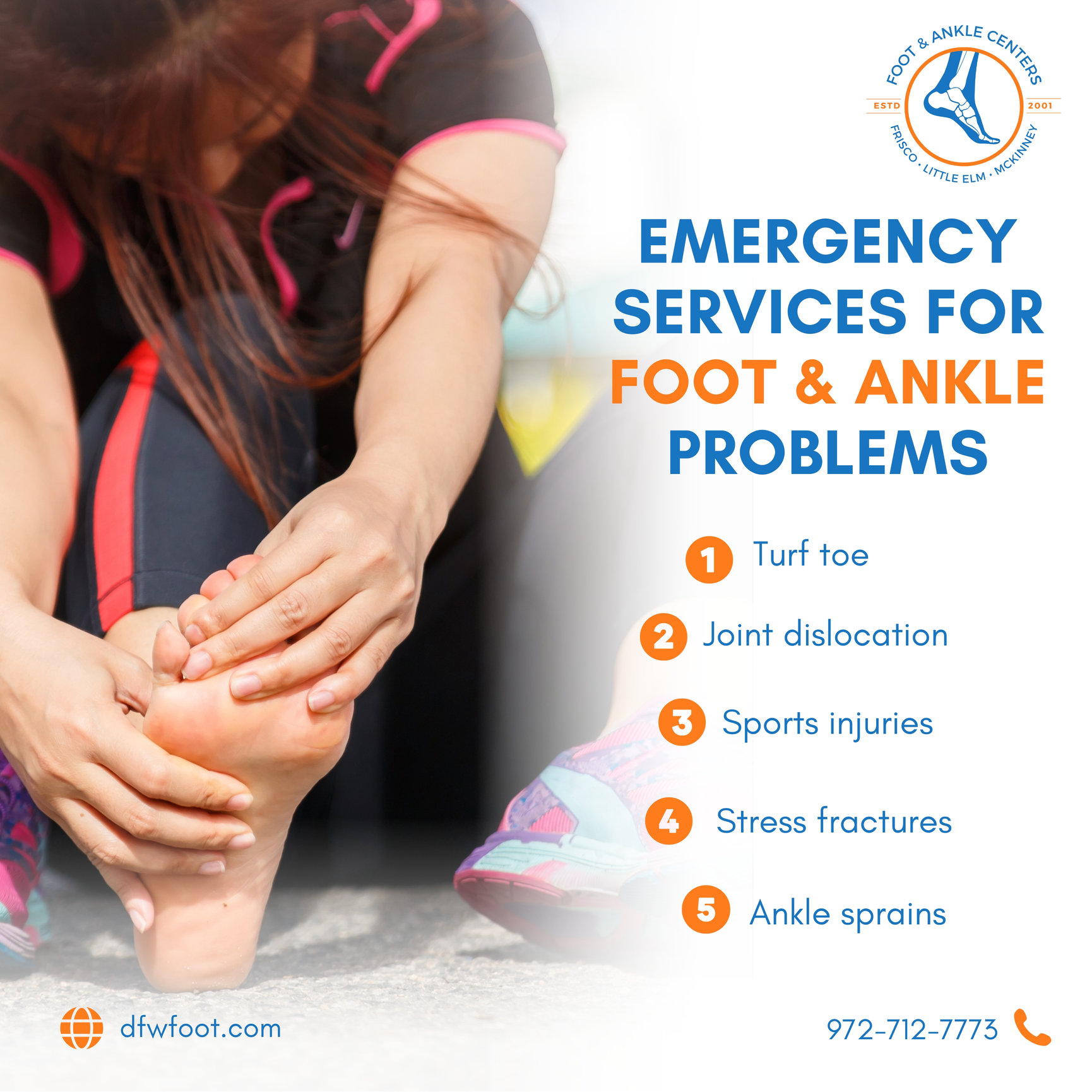 Emergency Services For Foot & Ankle Problems - Foot & Ankle Centers of ...