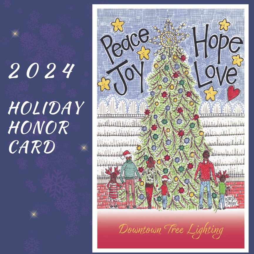 Tree Lighting Holiday Card Tree Lighting Holiday Card