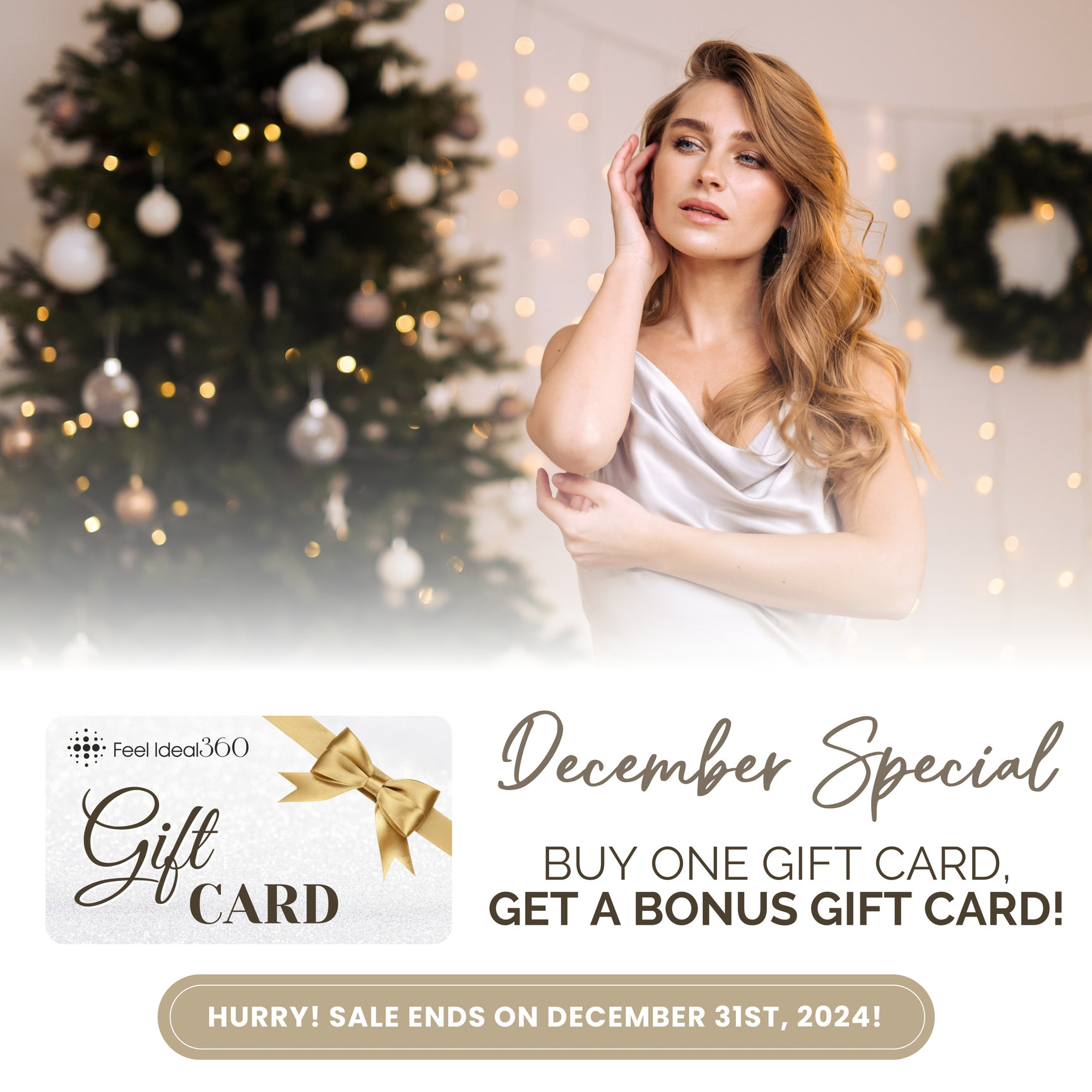 Holiday Gift Card Specials at Feel Ideal 360 Southlake, TX