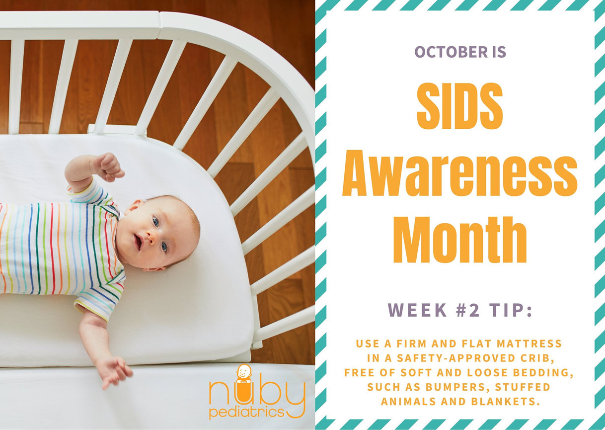 SIDS Awareness Month Nuby Pediatrics